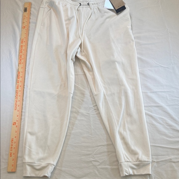 NIKE - Dri Fit Men's White Jogger Pants - sz Large